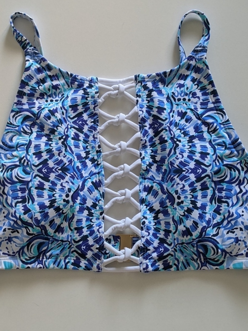 Lilly Pulitzer Adderlay Swim Top size 6 - Picture 4 of 8